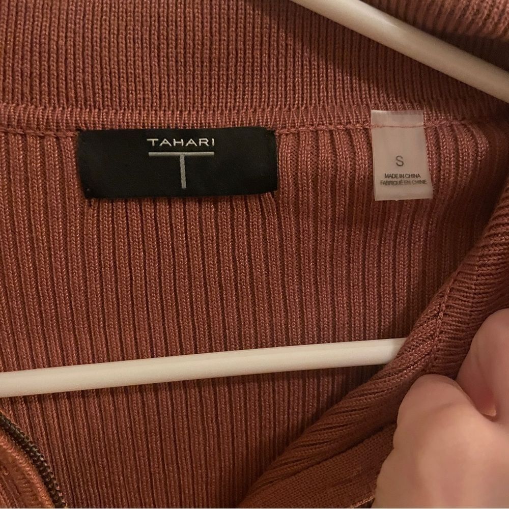 Tahari Zip-Up Jacket/Cardigan - Picture 3 of 3